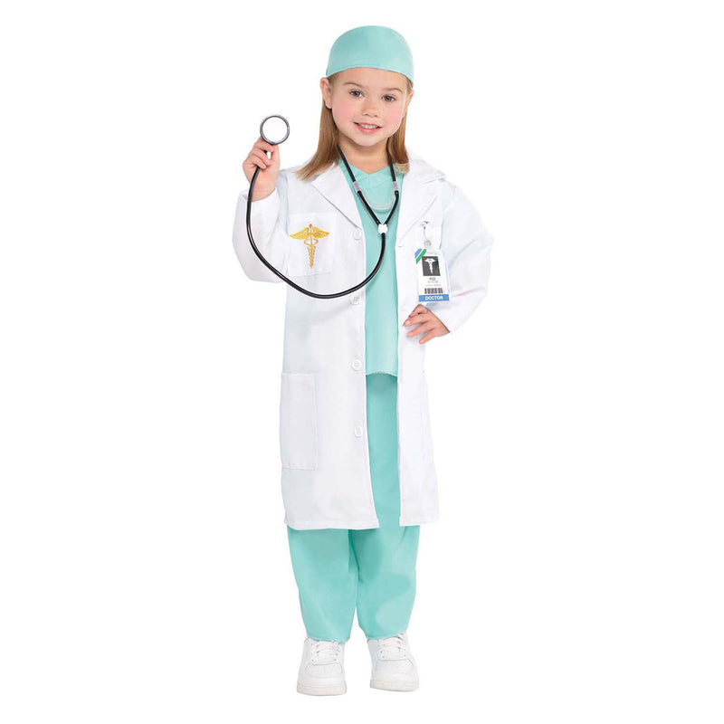 Load image into Gallery viewer, Kinderkostuum dokter meisje - 6-8 jaar