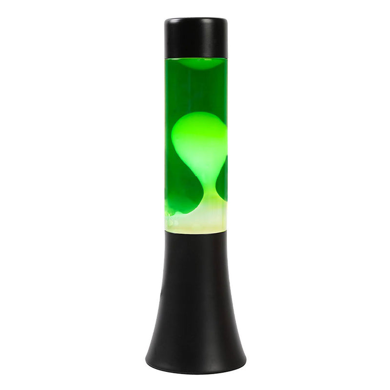 Load image into Gallery viewer, Itotal lavalamp zwart groen wit, 30cm