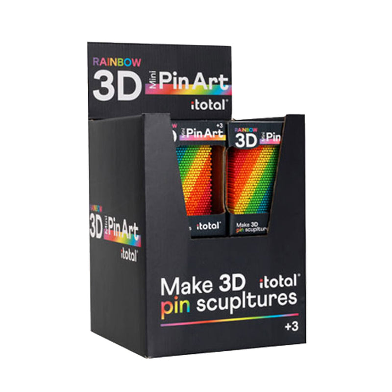 Load image into Gallery viewer, Pinart regenboogkleuren maak je eigen 3d afdruk
