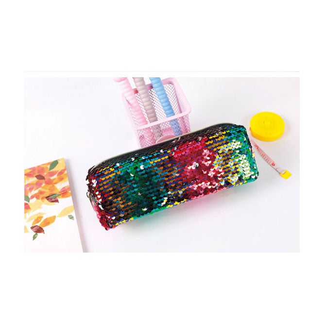 Cargue la imagen en el visor de la galería, Glitteretui met pailletten