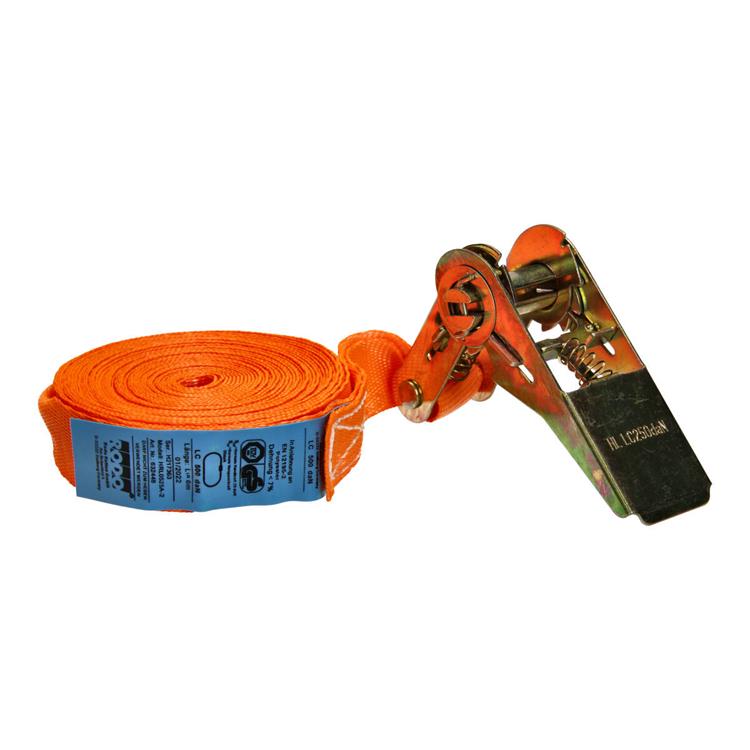 Afbeelding laden in galerijviewer, Mack 1023387 - spangordel polyester, ratelspanner 25mm-6m max500kg | 3 stuks
