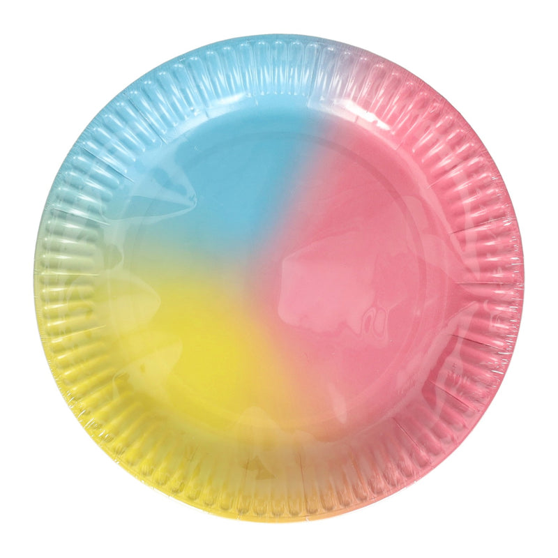 Load image into Gallery viewer, Papieren feest borden 18cm, 10st.