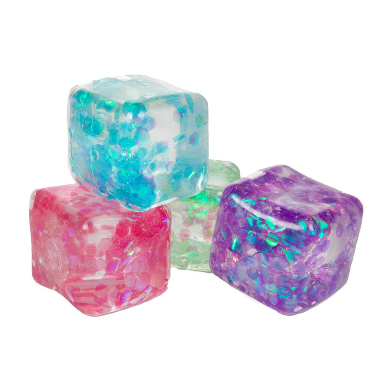 Load image into Gallery viewer, Toi-toys toi toys fun glitter knijpkubus jelly