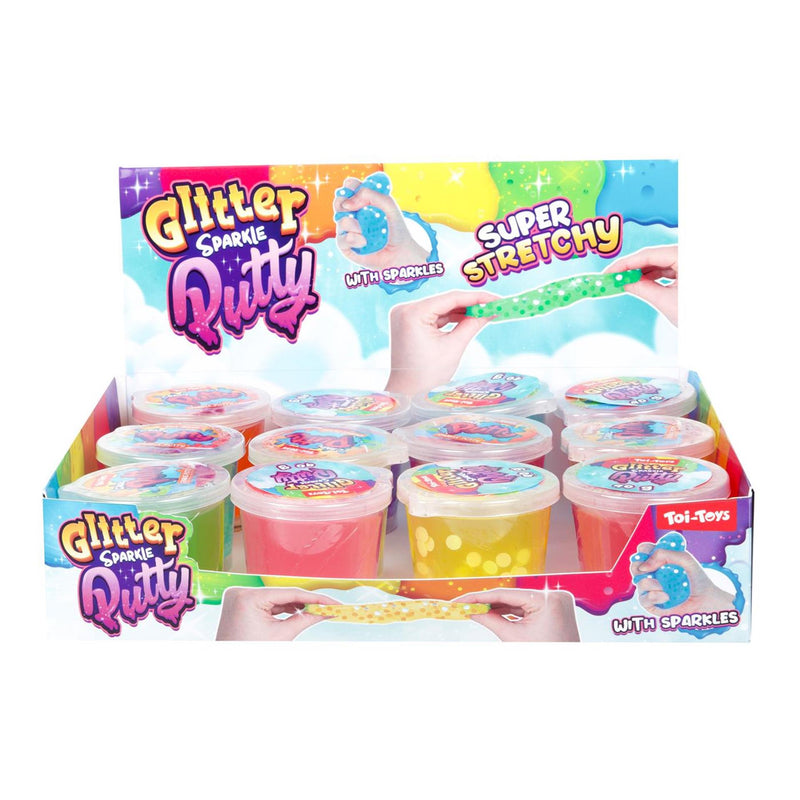 Laden Sie das Bild in Galerie -Viewer, Toi-toys putty met gliters 6ass
