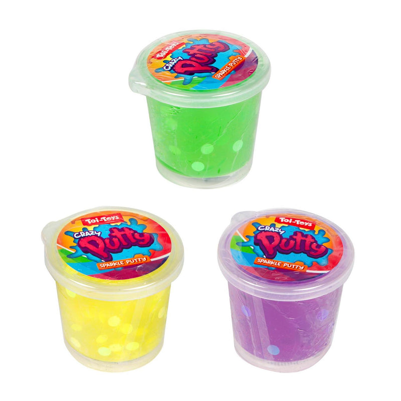 Laden Sie das Bild in Galerie -Viewer, Toi-toys putty met gliters 6ass