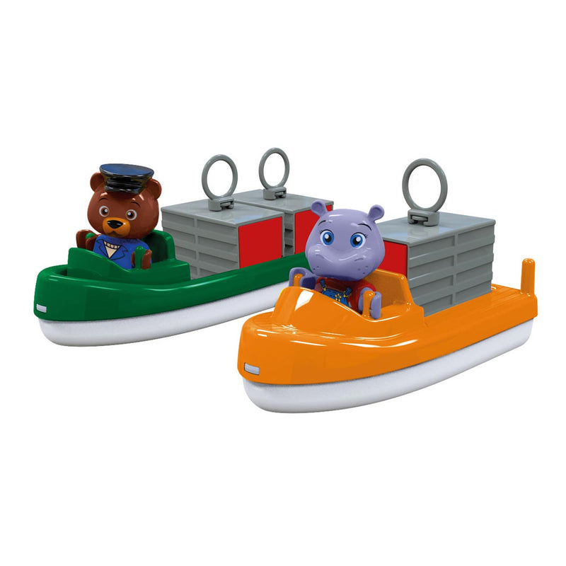 Afbeelding laden in galerijviewer, Aquaplay big - - container- transportboot - waterbaanaccessoires