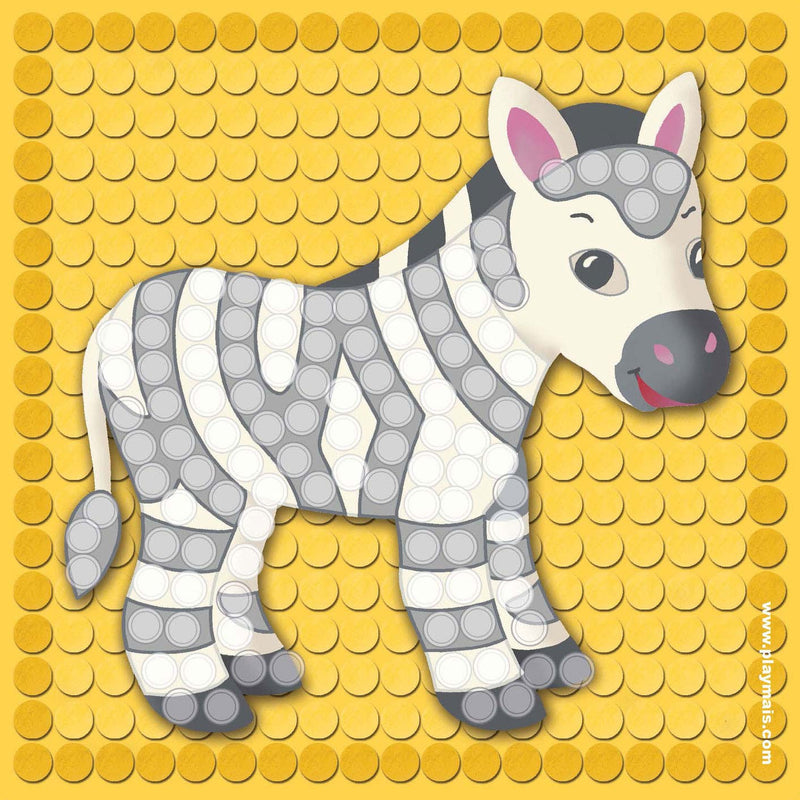 Load image into Gallery viewer, Playmais mosaic dierentuindieren