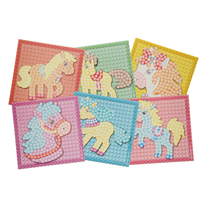 Load image into Gallery viewer, Playmais mosaic kaarten versieren dream pony