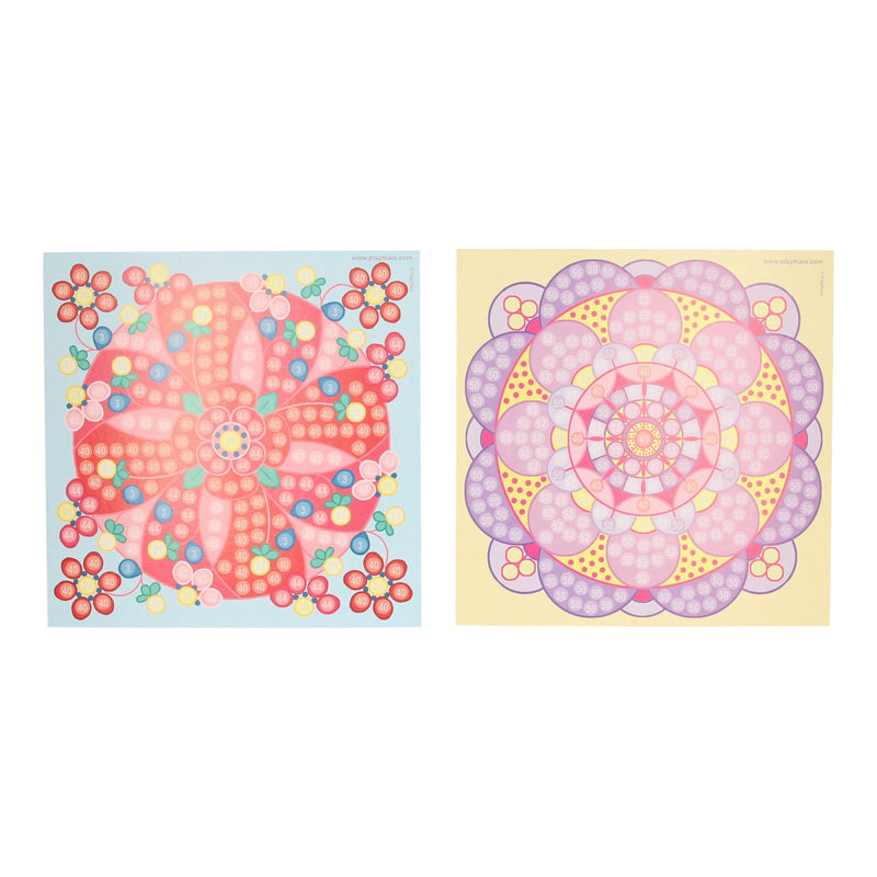 Afbeelding laden in galerijviewer, Playmais mosaic kaarten versieren trendy mandala