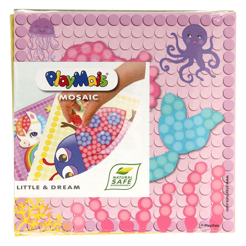 Load image into Gallery viewer, PlayMais Mosaic Kaarten Versieren Meisjes Set, 24st.