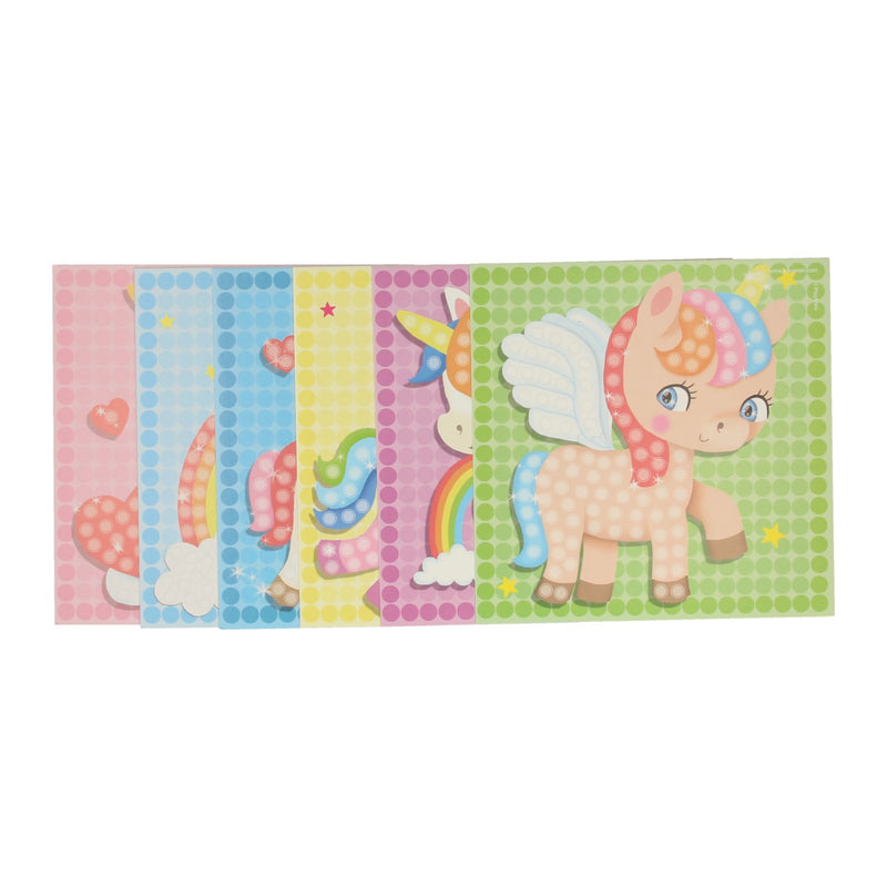 Load image into Gallery viewer, PlayMais Mosaic Kaarten Versieren Meisjes Set, 24st.