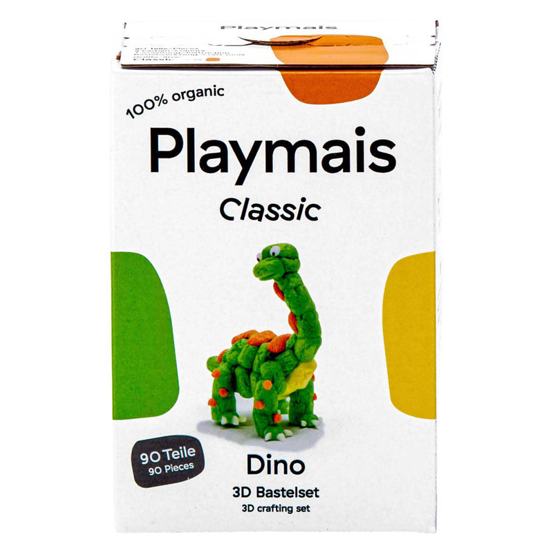 Load image into Gallery viewer, Playmais classic 3d dino - 90 stukjes
