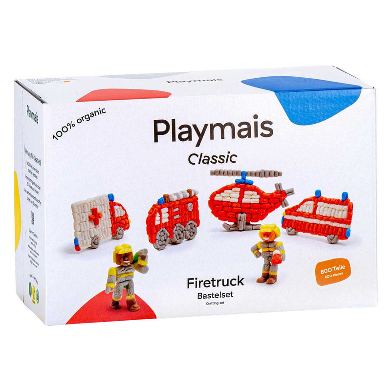 Load image into Gallery viewer, Playmais classic brandweer - 800 stukjes