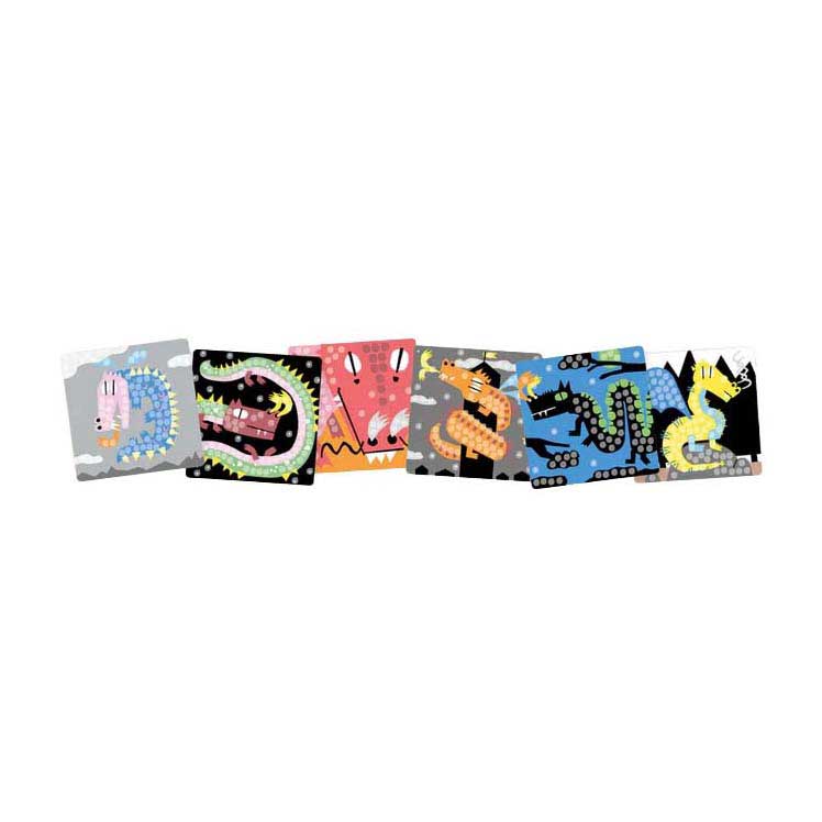 Afbeelding laden in galerijviewer, Playmais mosaic draak - 2300 stukjes