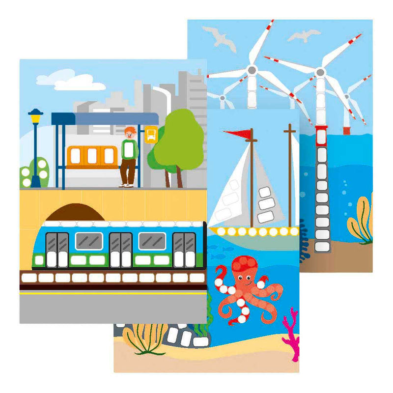 Load image into Gallery viewer, Playmais eduline above below