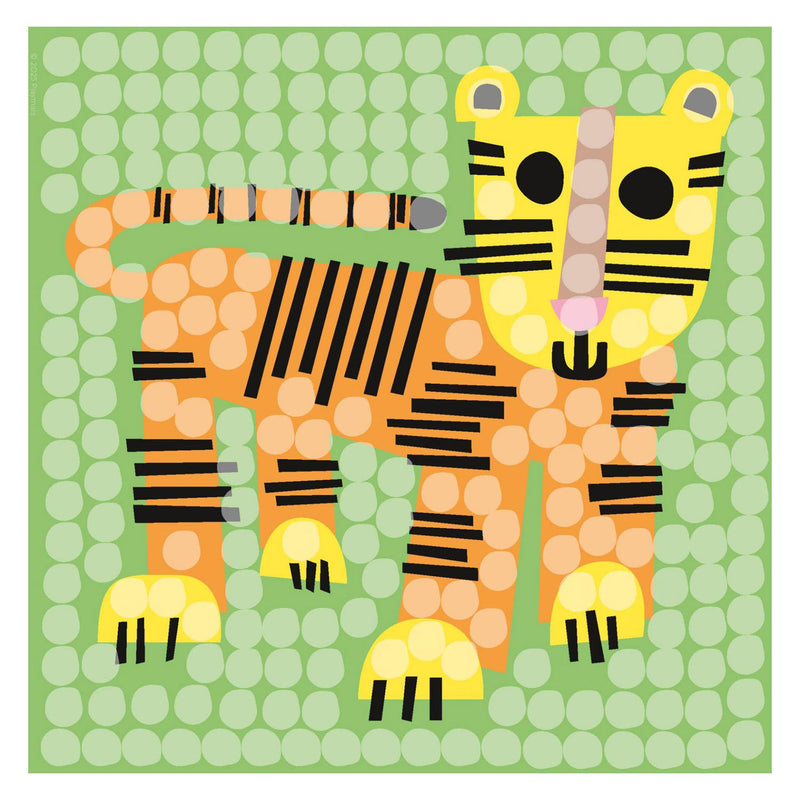 Load image into Gallery viewer, Playmais mosaic kaarten versieren zoo