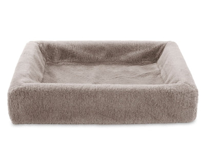 Load image into Gallery viewer, Bia bed fleece hoes hondenmand taupe