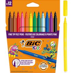 Load image into Gallery viewer, Bic viltstiften visa assorti 12st