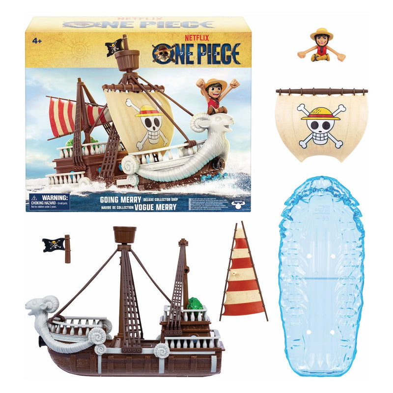 Afbeelding laden in galerijviewer, Moose toys one piece going merry deluxe schip met speelfiguur