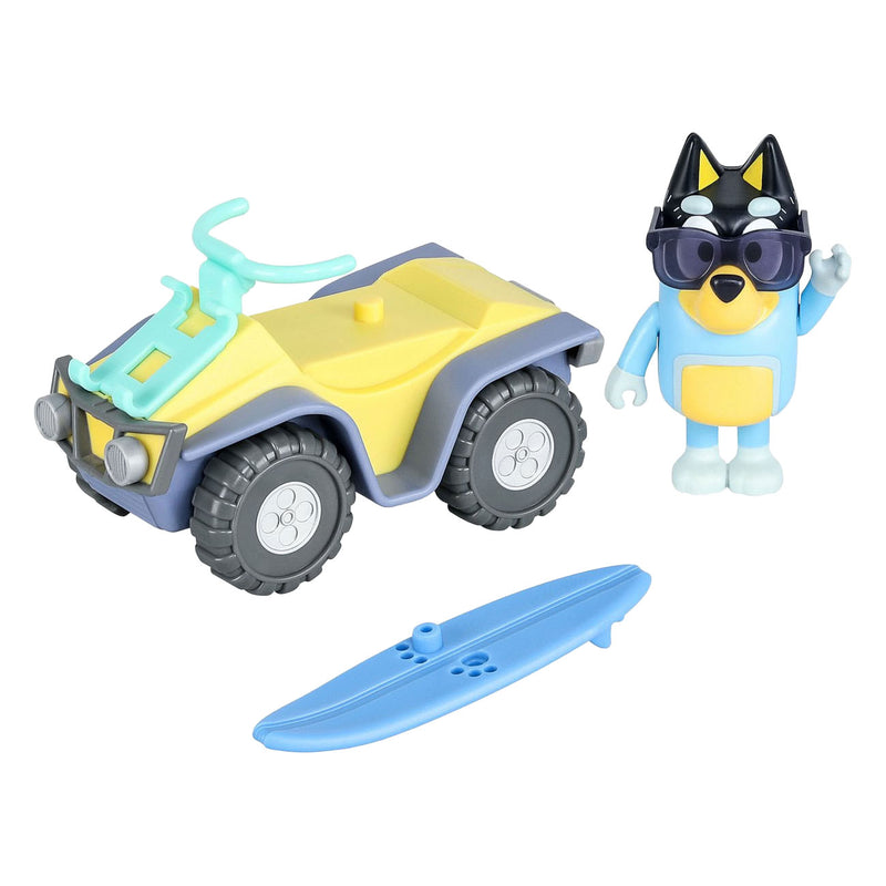 Load image into Gallery viewer, Moose toys bluey beach quad speelfiguur