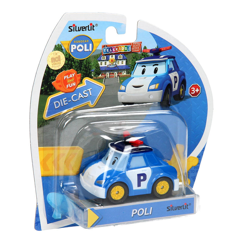 Load image into Gallery viewer, Silverlit robocar poli die-cast - poli