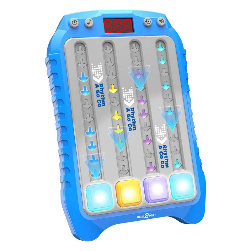 Load image into Gallery viewer, Gear2play rhytm a go volg het ritme spel blauw