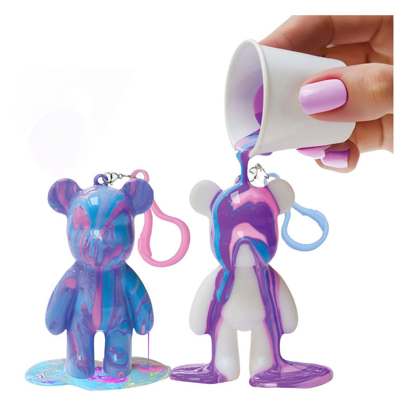 Load image into Gallery viewer, Spectron marmeren look beer sleutelhanger set