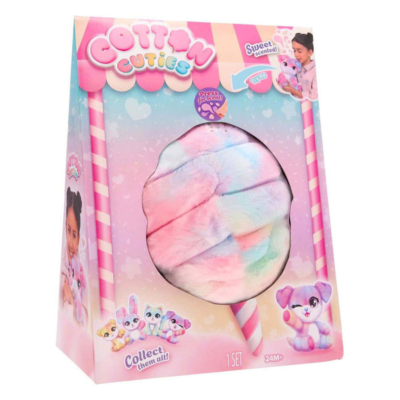 Load image into Gallery viewer, Spectron cotton cuties puppy - geurende suikerspin knuffel, 30cm