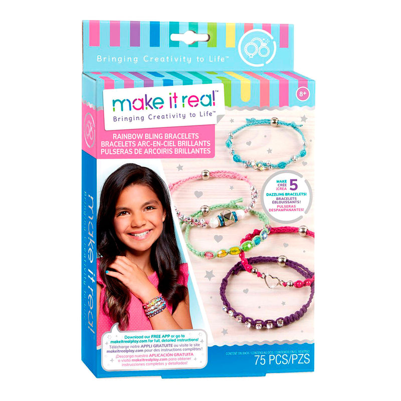 Load image into Gallery viewer, Spectron make it real - regenboog armbandjes maken