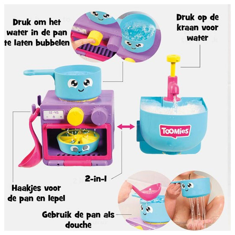 Afbeelding laden in galerijviewer, Tomy bubbels en bakken - keuken voor in bad