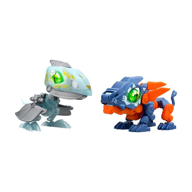 Load image into Gallery viewer, Silverlit Biopod Duo Cyberpunk Dino