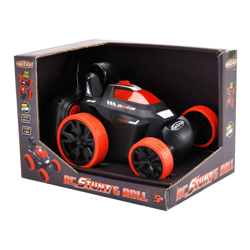 Afbeelding laden in galerijviewer, Gear2play rc stunt roll stuntauto - rood