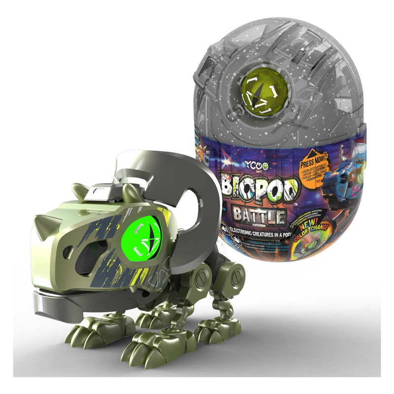ギャラリービューアに画像をロードする, Silverlit biopod battle single - bouw je eigen dino - oplichtende ogen - met geluid