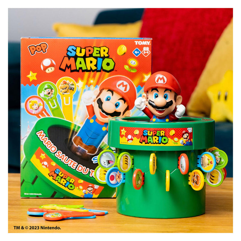 Afbeelding laden in galerijviewer, Tomy pop up super mario bordspel