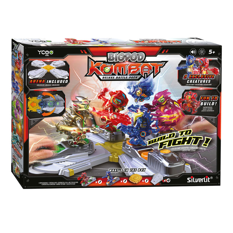 Load image into Gallery viewer, Silverlit Biopod Kombat Deluxe Battle pack