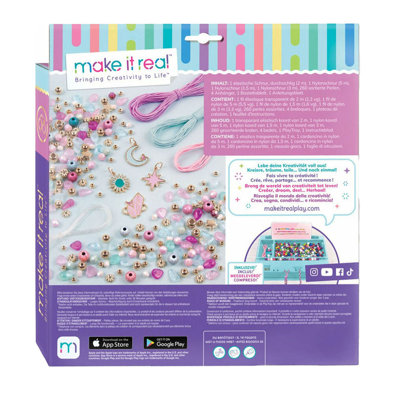 Load image into Gallery viewer, Spectron make it real armbanden met hemelstenen