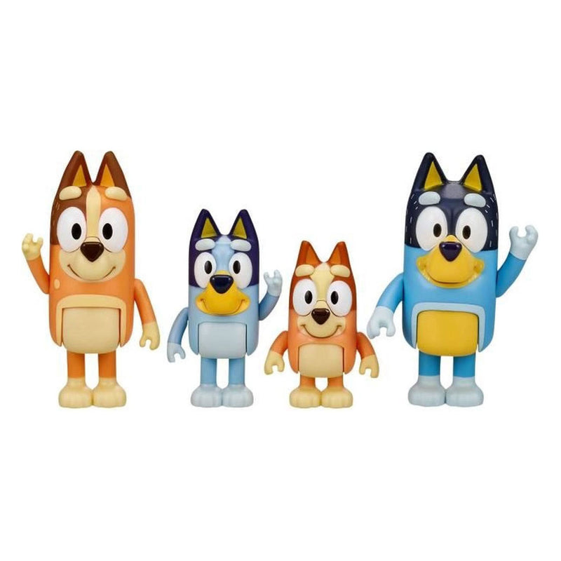 Load image into Gallery viewer, Moose toys bluey familie speelfiguren, 4st.