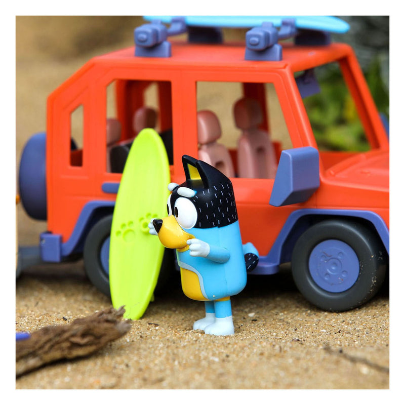 Load image into Gallery viewer, Moose toys bluey 4wd auto en kampeeravonturen deluxe speelset