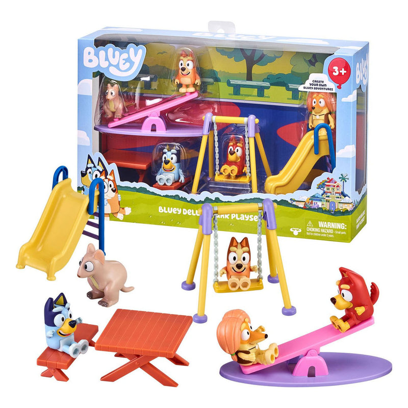 Load image into Gallery viewer, Moose toys bluey speeltuin deluxe speelset