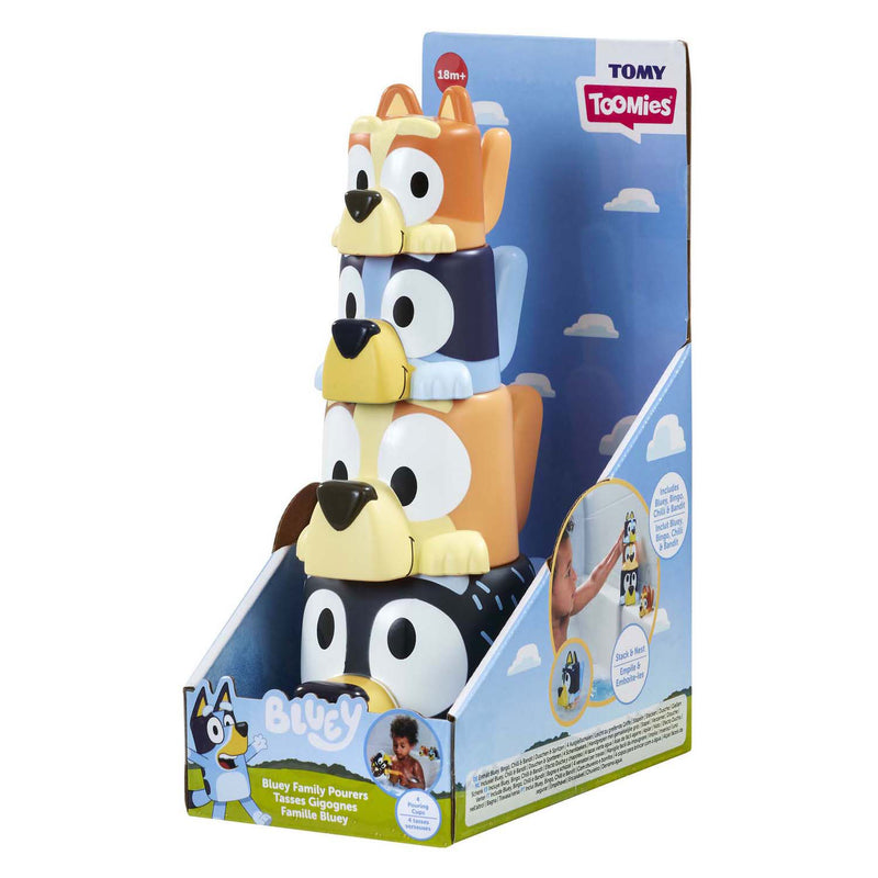 Load image into Gallery viewer, Spectron tomy bluey familie badbekers, 4dlg.