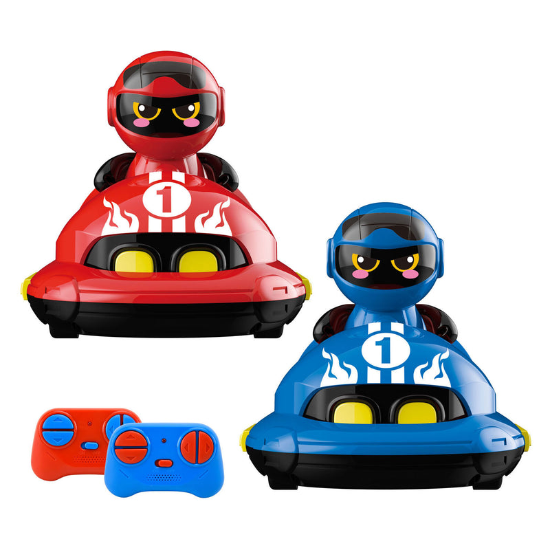 Afbeelding laden in galerijviewer, Gear2play rc crazy bumper cars duoset - bestuurbare bumpercars - ga een botsduel aan!