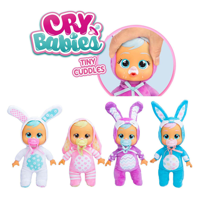 Load image into Gallery viewer, Spectron cry babies tiny cuddles bunnies babypop
