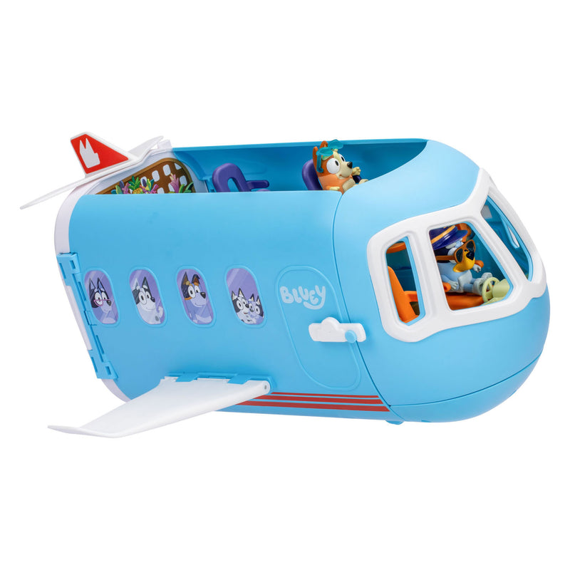 ギャラリービューアに画像をロードする, Moose toys bluey 3in1 vliegtuig met 2 speelfiguren