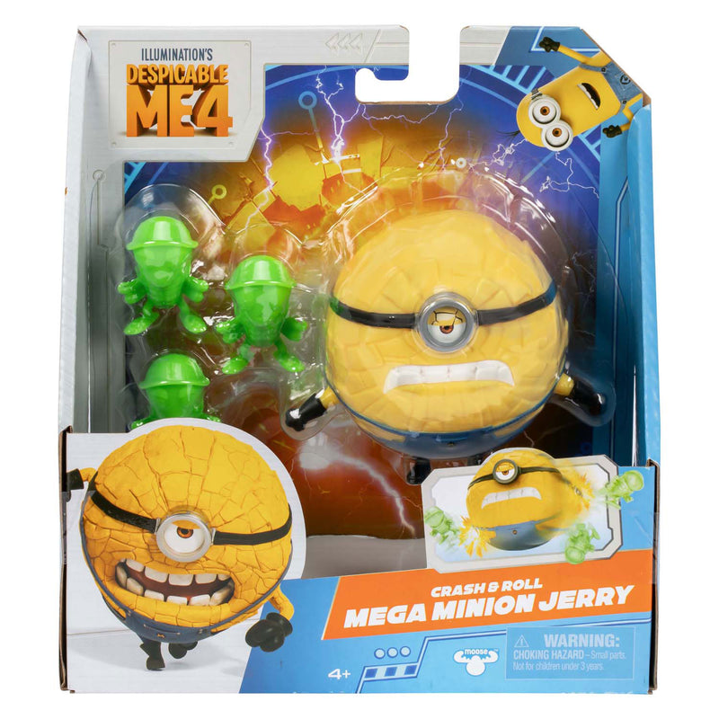 Afbeelding laden in galerijviewer, Moose toys despicable me 4 - crash rol mega minion jerry - actiefiguur