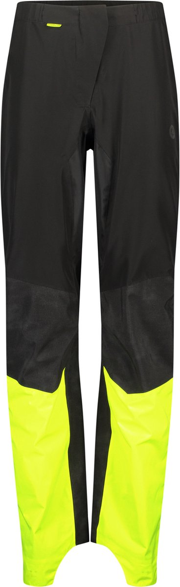 Afbeelding laden in galerijviewer, Agu tech regenbroek commuter heren hi-vis reflectie hi vis black