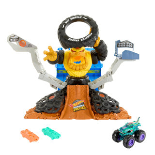 Load image into Gallery viewer, Hot wheels monstertruck arena smasher takedown