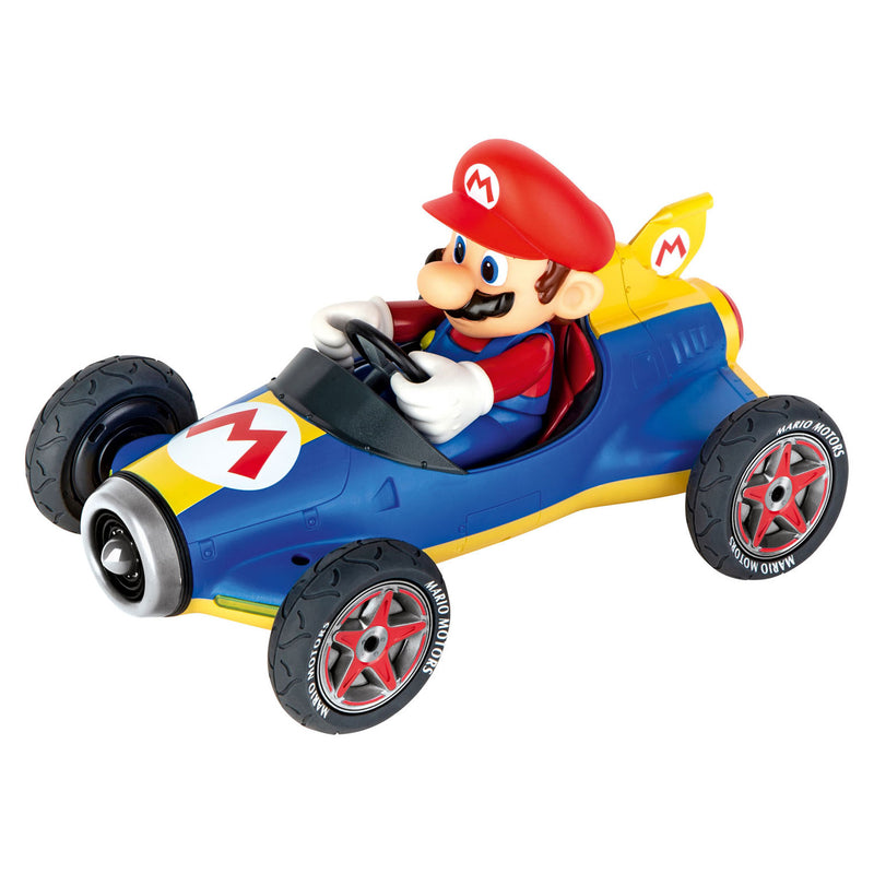 Afbeelding laden in galerijviewer, Carrera super mario pull back raceauto's mach 8, 2dlg.