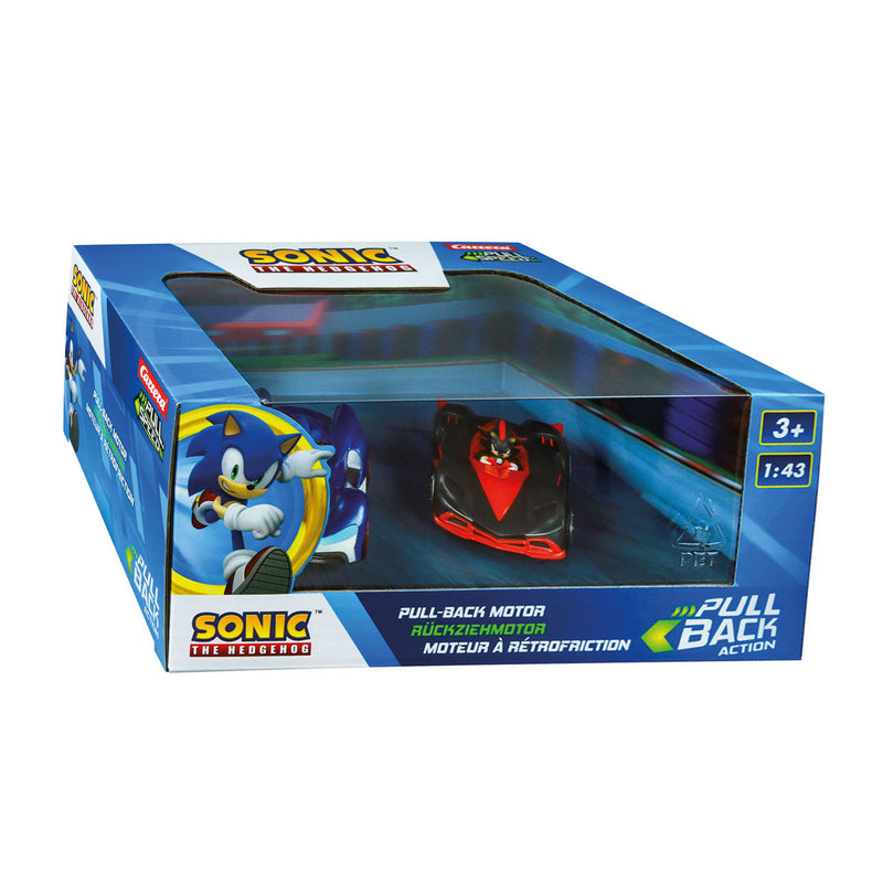 Load image into Gallery viewer, Carrera pull back auto team sonic racing - sonic vs. shadow twinpack