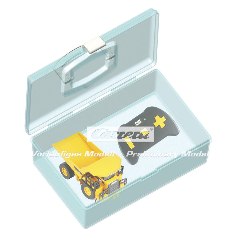 Load image into Gallery viewer, Carrera rc bestuurbare auto - cat mini rc - 770 mijnbouw truck