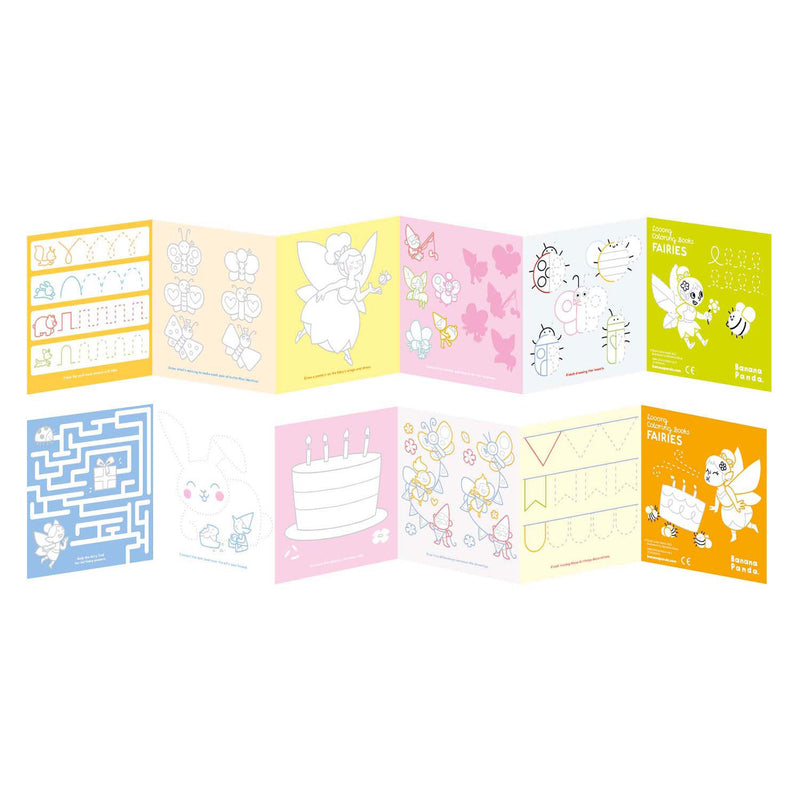 Load image into Gallery viewer, Banana panda - kleurboekje ik hou van kleurplaten met feeen